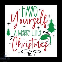 havr yourself a merry little christmas elf svg, christmas svg