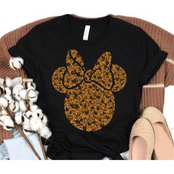 disney halloween minnie pumpkin fill ears t-shirt, disneyland epcot halloween family vacation shirt, disney mickey's not