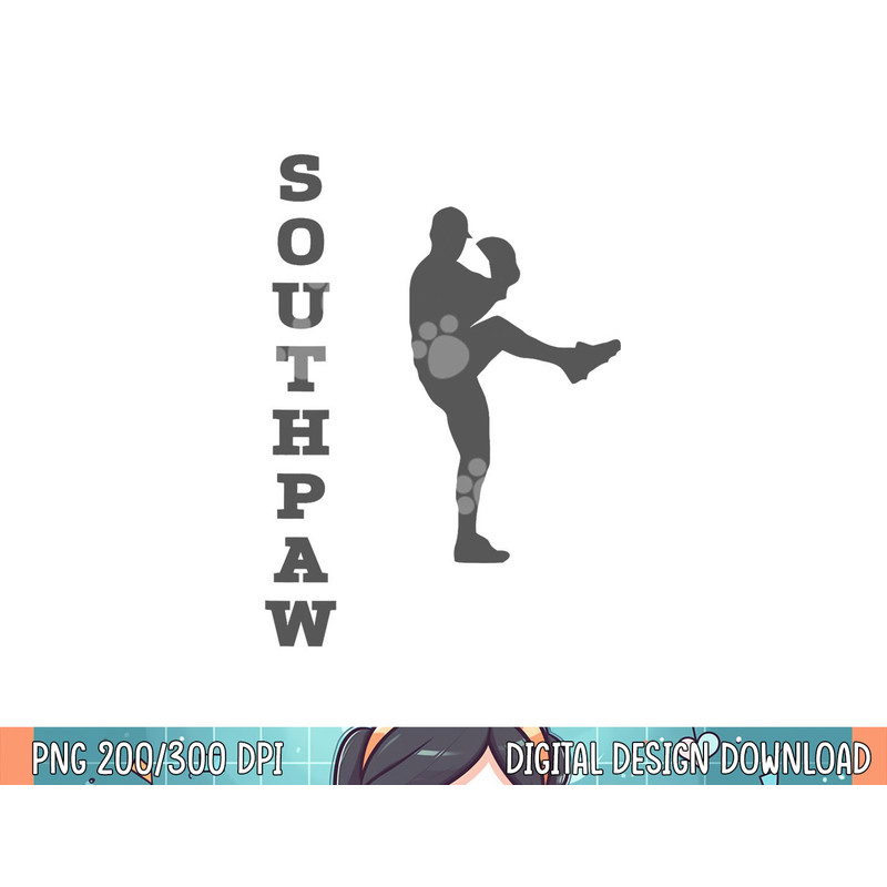 Southpaw Lefty Baseball Left Handed Funny Pitcher png, sublimation png, sublimation .jpg