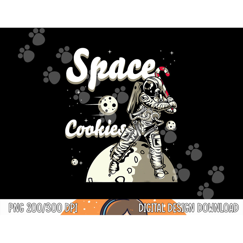Space Cookies Xmas Weed png, sublimation - Christmas Marijuana Tee copy.jpg