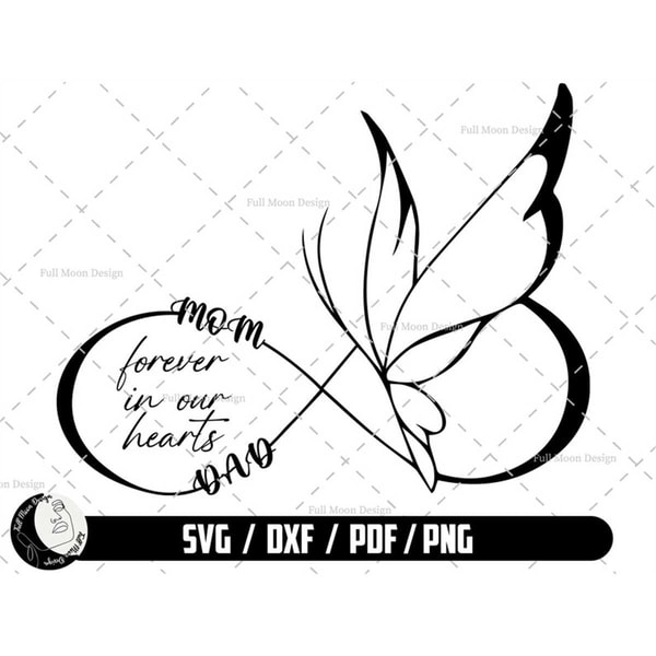 Mom & Dad Memorial SVG, memorial Svg, rest in peace, in memo - Inspire ...