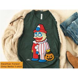 the simpsons ralph clown treehouse of horror halloween t-shirt, disneyland epcot halloween family vacation shirt, magic