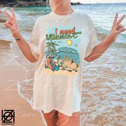 funny i need vitamin cash shirt skeleton beach summer vacation i need vitamin sea summer vibes tee money shirt save mone