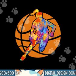sports girls basketball player basketball graphic  png, sublimation copy