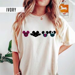 disney halloween shirt/ mickey halloween shirt/ mickey ear shirt/ disney family shirts/ disney bat shirt/ haunted mansio