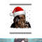 Star Wars Chewie Santa Hat Ugly Christmas Sweater png, sublimation png, sublimation.jpg