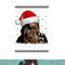 Star Wars Chewie Santa Hat Ugly Christmas Sweater png,sublimation png, sublimation.jpg