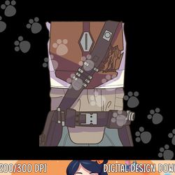 star wars the mandalorian din djarin halloween costume png, sublimation copy