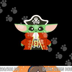 star wars the mandalorian grogu halloween pirate costume png, sublimation copy