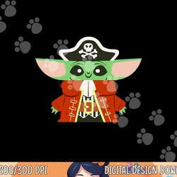 star wars the mandalorian grogu halloween pirate costume png, sublimation copy