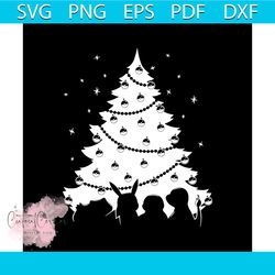pokemon christmas tree svg, christmas svg, pikachu svg, christmas tree svg