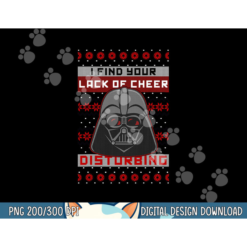 Star Wars Vader Lack Of Cheer Ugly Christmas Sweater png, sublimation png, sublimation copy.jpg