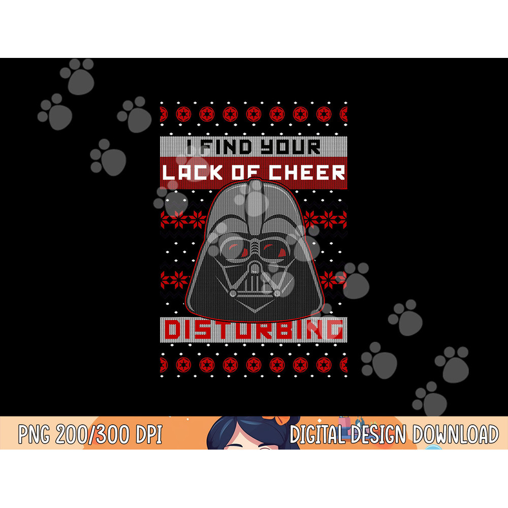 Star Wars Vader Lack Of Cheer Ugly Christmas Sweater png, sublimation png, sublimation copy.jpg