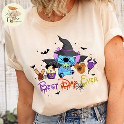 stitch halloween shirt, disney halloween shirt, stich best day ever halloween shirt, stitch trick or treat shirt, baby y
