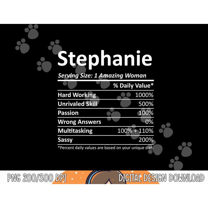 STEPHANIE Nutrition Personalized Name Funny Christmas Gift png, sublimation copy.jpg