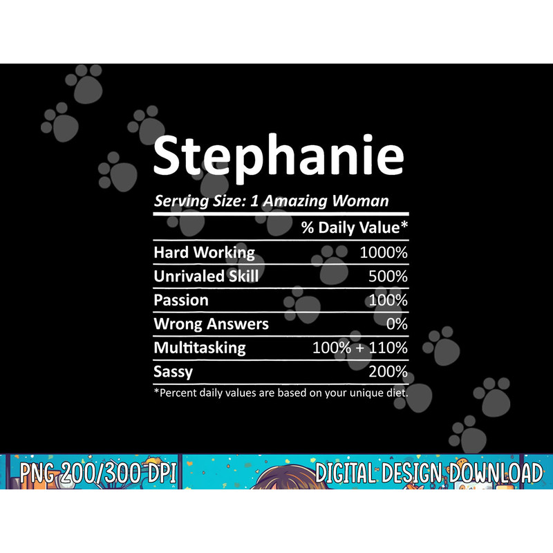 STEPHANIE Nutrition Personalized Name Funny Christmas Gift png, sublimation copy.jpg