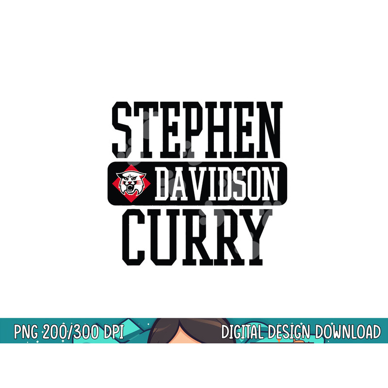Stephen Curry Davidson Wildcats Basketball Hardcourt png, sublimation copy.jpg