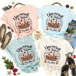 universal studios christmas shirt, universal studios 2022 trip shirt, universal studios 2022 xmas shirt, universal studi