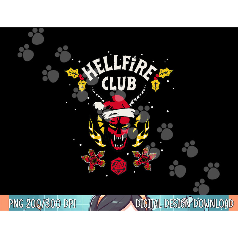 Stranger Things Christmas Hellfire Club Holiday Sweater png, sublimation.jpg