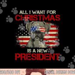funny christmas dog anti joe biden vintage american flag png, sublimation copy
