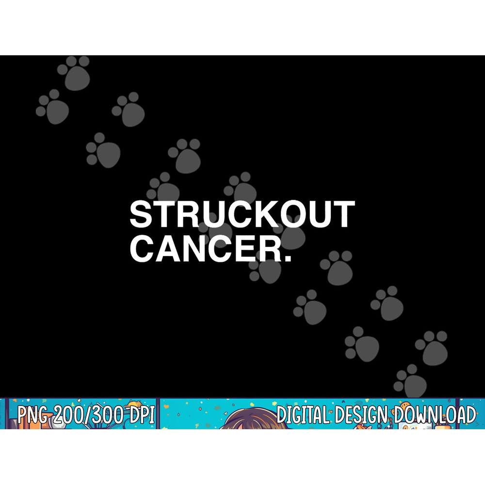 Struckout Cancer Awareness, Walk, Baseball For Men Women png, sublimation.jpg