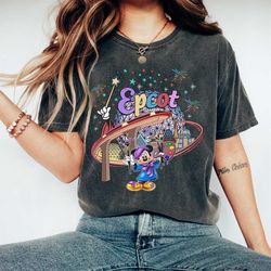 vintage disney epcot shirt, retro epcot 1982 shirt, disney family shirt, mickey and friends epcot trip shirt, disney gro