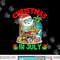 Summer Christmas in July - Tropical Santa Surfing Hawaiian png, sublimation copy.jpg