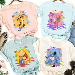 vintage disney winnie the pooh 90s shirt, retro pooh bear and friends shirt, walt disney world shirt, disney family trip