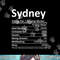 SYDNEY Nutrition Personalized Name Funny Christmas Gift Idea png, sublimation.jpg