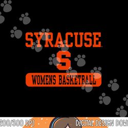 syracuse orange womens basketball logo officially licensed png, sublimation copy