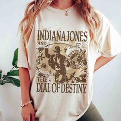 vintage indiana jones and the dial of destiny shirt, indiana jones 2023 tee, indiana jones archaeological society shirt,