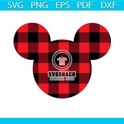 disney christmas svg, christmas svg, buffalo plaid svg, disney svg, mickey svg