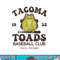 Tacoma Toads Baseball Retro Minor League Baseball Team png, sublimation.jpg