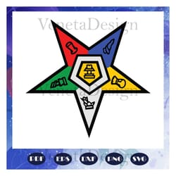 oes star, order of the eastern star, easter gift, easter ster svg, happy easter svg, files for silhouette, files for cri