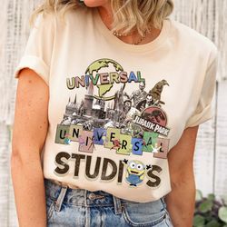 vintage universal studios shirt, retro universal orlando castle shirt, disney family universal trip 2023 tee, universal