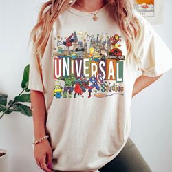 vintage universal studios shirt, universal studios family vacation 2023, universal studios trip shirt, retro universal h