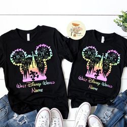 walt disney world shirt, mickey minnie vintage shirt, mickey ears shirt, mickey head shirt, disney castle shirt, disneyl