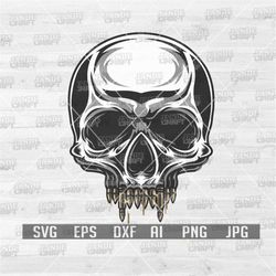 Bullet Skull Svg | Bullet Skull Png | Skull Svg | Skull Shirt Svg | Skull Cutifle | Skull Clipart | Skull Instant Downlo