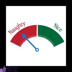 naughty nice meter svg, christmas svg, naughty nice svg, christmas choose svg, funny christmas svg, christmas meter svg,