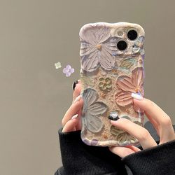 vintage floral phone case for iPhone 11 12 13 14 14Pro Max cover