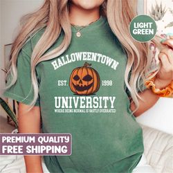 comfort colors vintage halloweentown 1998 shirt, fall shirt, halloweentown shirt, halloween shirt