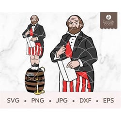 dynamite guy svg, haunted mansion portrait svg, svg png jpg dxf eps cricut silhouette cutting files
