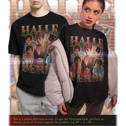 halle berry vintage shirt, halle berry homage tshirt, halle berry merch gift, halle berry fan tees, halle berry retro 90