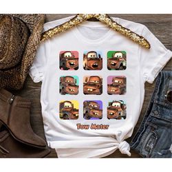 disney cars tow mater moods t-shirt, tow mater shirt, disney cars land shirt, disneyland epcot family vacation shirt, ma