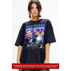 vintage graphic tom hardy, venom shirt, eddie brock shirt