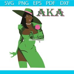 aka black girl, aka sorority gift, aka sorority svg, aka svg