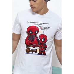 Funny Parody Huggable Baymax and Deadpool shirt, Baymax Shirt, Deadpool Shirt, Wade Wilson Shirt, Ryan Reynolds Shirt