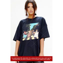 funny disney princess road to abbey, ariel mermaid, sleeping beauty, snow white, cinderella shirt