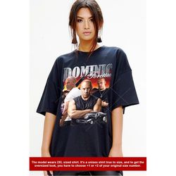 vintage graphic dominic toretto shirt, dom shirt, vin diesel shirt, fast furioous shirt, movie shirt