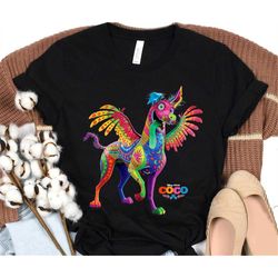 disney pixar coco dante alebrije spirit animal t-shirt , disney for kid shirt, disneyland family party gift 2023, magic